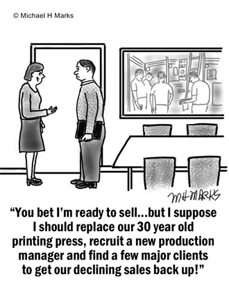 Tip #99: I’m totally ready to sell, but my business isn’t!