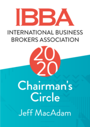 IBBA 2020 chairman's circle badge